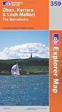 Oban, Kerrera and Loch Melfort (OS Explorer Map Series)