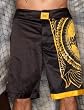 Tapout World Order Fight Shorts Black /Gold