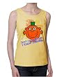 Mr. Men Little Miss - Mr. Clever I Know Sudoku - Yellow Womens Tank Tee