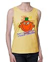Mr. Men Little Miss - Mr. Clever I Know Sudoku - Yellow Womens Tank Tee
