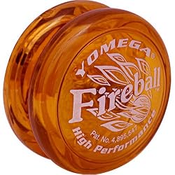 Yomega Fireball - Orange, Black or Blue Yoyo (random color)