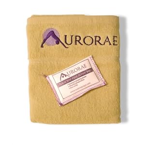 Aurorae Yoga Slip Free Value Package (Yoga Slip Free Rosin Bag with Sport Sweat Towel) Stop Slipping on your Yoga Mat.