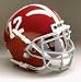Alabama Crimson Tide NCAA Schutt Full Size Replica Football Helmet