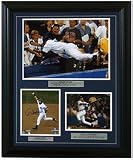 Derek Jeter Autographed 3 Photo Framed Collage
