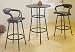 Black Round Bar Table