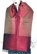 India Scarf Premium Silk Asian Accessory 22 x 72 inches