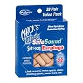 Mack's Ultra-soft Foam Earplugs 6 Packs- (180Ear Plugs Total)
