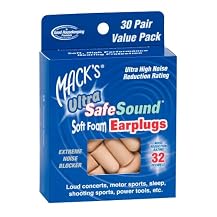 Mack's Ultra-soft Foam Earplugs 6 Packs- (180Ear Plugs Total)
