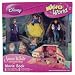Disney Microworld Snow White Moviebook With 6 Microworld Figures - Snow White, Evil Queen, The Prince, Sneezy, Bashful And Happy_s-1