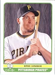 2009 O-Pee-Chee Baseball Card # 448 Eric Hinske Pirates Mint Condition - Shipped In Protective ScrewDown Display Case!!