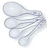 Scandicrafts Ceramic Measuring Spoons, Set of 4