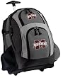 Mississippi State University Rolling Backpack Deluxe Gray Mississippi State - Our Best Backpacks Bags with Wheels or School Trolley Bags Carry-Ons - Unique Gifts