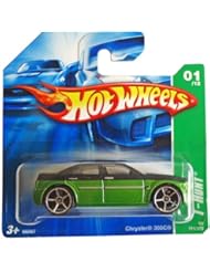 CHRYSLER 300C (green and black) * 2006-2007 Hot Wheels 161/172 TREASURE HUNT 1/12 1:64-scale car on SHORT CARD