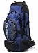 AVS UL 60 plus 10 liter Camping Hiking Backpack Internal Frame Pack Bag Navy