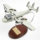 OV-1 Mohawk Desktop Wood Model Airplane / Unique and Perfect Gift Idea / Quality Desktop Replica Display Gift Toy