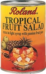 Roland Tropical Fruit Salad, 15-Ounce Can (Pack of 12)