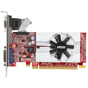 MSI nVidia GeForce GT 520 1 GB DDR3 VGA/DVI/HDMI Low Profile PCI-Express Video Card N520GT-MD1GD3/LP