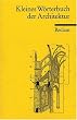 Kleines W�rterbuch der Architektur