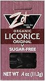 ZOT 100% Organic Licorice, Original, 0.4-Ounce Flip Top Boxes (Pack of 6)
