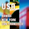 H&ouml;rbuch Drei tolle Ziele in den USA: Hawaii. New York. San Francisco