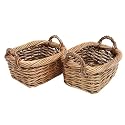 Organize-It Rustic Willow Small Basket Set of 2