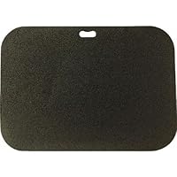DiversiTech GP-42V-C-BK The Original Grill Pad, Oval 30 Inches x 42 Inches, Black