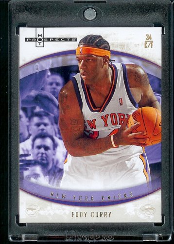2007-08 Fleer Hot Prospects # 29 Eddy Curry New York Knicks Basketball Card
