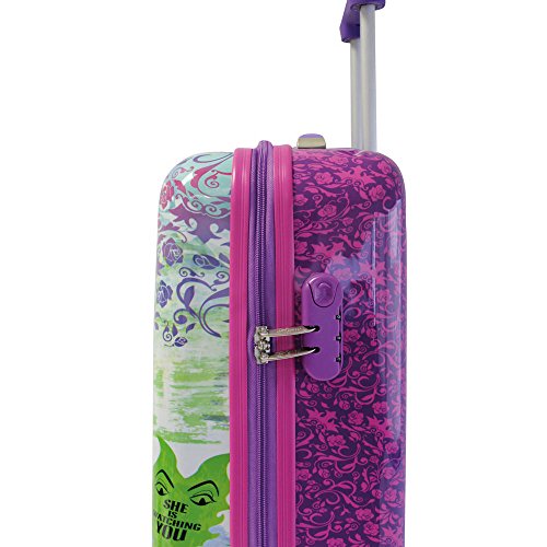 Descendants Fairest ABS Cabin Trolley Hand Luggage, 55 cm, 37.4 Liters, Purple