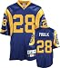 Marshall Faulk St. Louis Rams Blue NFL Premier Throwback Jersey - X-Large