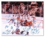 1980 U.S Olympic Hockey Team Autographed 16x20 Photo