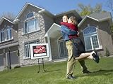 Embracing Young Couple Who Have Just Bought a House Photographic Poster Print, 32x24