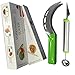 New Watermelon Slicer Corer Server Watermelon Carving Knife Baller Anti-Slip Stainless Steel Watermelon Slicer Corer Tongs With Plastic Handle Camping Outdoors