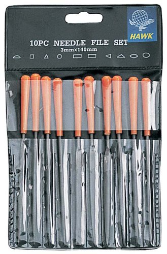 10-Piece Carbide Needle File Set