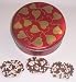 Scott's Cakes 1 lb. Milk Chocolate Covered Pretzel with Chocolate Chips & White Chocolate Chips in a Heart Tin