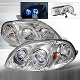 Review Mr. Motorsports  / 96-98 Honda Civic Projector Headlight Chrome