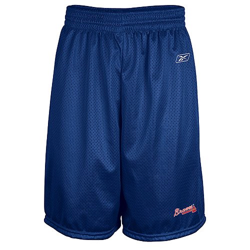Atlanta Braves Jimmy Mesh Short by Reebok