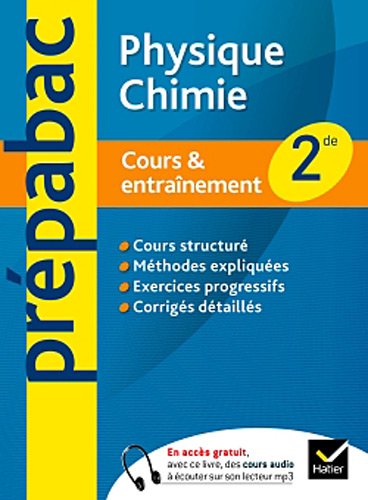 Prépabac cours & entraînement Physique-Chimie 2de