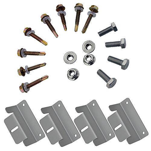 ECO-WORTHY Mounting Brackets for Solar Cell Panel