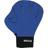 Schwimmhandschuhe geschlossen, Gr&0uml;ße L, blau