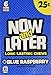 Now and Later Blue Raspberry Flavored Candy Twenty-Four 6-Piece Bars