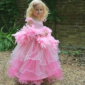 Robe Frilly Milly avec boa 3-5 ans Travis