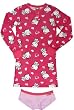 Hello Sitting Pretty Hearts Sleep Shirt / Panty Set for women