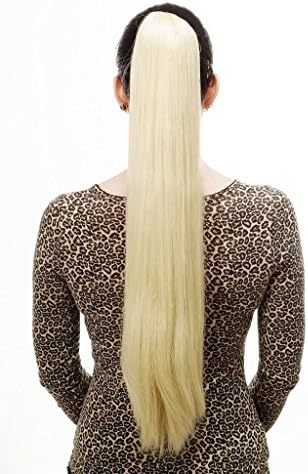 HI GIRL New Fashion Synthesis Women Straight Cosplay Party Surper Long Hairpiece ponytail costume Wig Wigs #2