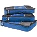 eBags Large Packing Cubes - 3pc Set (Denim)