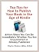 Top Tips for How to Publish Your Book in the Age of Kindle: Action Steps You Can Do Immediately Whether You Are Unpublished or Already Published Image of Top Tips for How to Publish Your Book in the Age of Kindle: Action Steps You Can Do Immediately Whether You Are Unpublished or Already Published