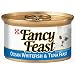 Fancy Feast Gourmet Cat Food, Ocean Whitefish & Tuna Feast, 3-Ounce Cans (Pack of 24)