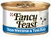 Fancy Feast Gourmet Cat Food Ocean Whitefish & Tuna Feast, 3-Ounce Cans (Pack of 48)