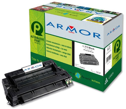 Armor Lasertonerkartusche Kapazität 13.000 Seiten für HP Q7551X Schwarz