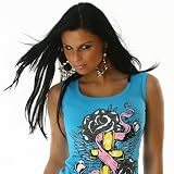 Produkt-Bild: TOP T-Shirt Fantasy Style Blau (7036)