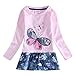 Novatx Baby Princess Butterfly Cotton Long Sleeves Girl Dress H5460 Grey